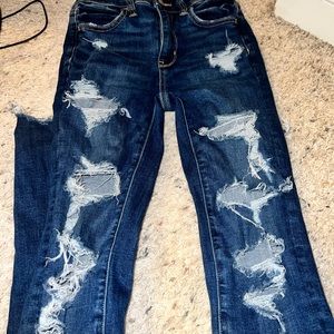 American Eagle Distressed Skinny Jeans